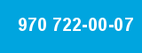 970 722-00-07 970 722-00-07